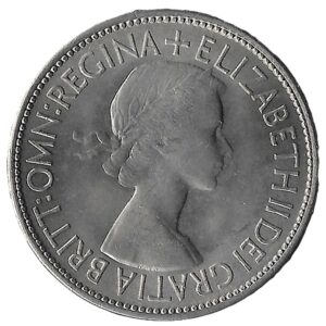 United Kingdom. 1953. ½ Crown - Elizabeth II 1st portrait; with 'BRITT:OMN'. Copper-Nickel. AU. 14.13g. KM893. C193. RI.9