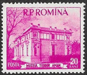 Romania. 1955 Bucharest Museums. Theodor-Aman Museum 20B. MNH. Cat Mi1519