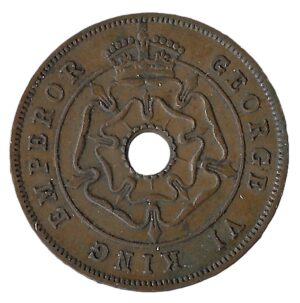 South Rhodesia. 1947. 1 Penny - George VI. Bronze. XF. 6.50g. KM8a. C188. RI.11