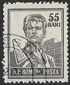 Romania. 1955 Professions. 55B. Cancelled. Cat Mi1505