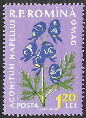 Romania. 1959 Flora. 1.20L. MNH. Mi1819