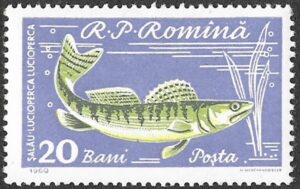 Romania. 1960 Fish. 20B. MNH. Mi1928