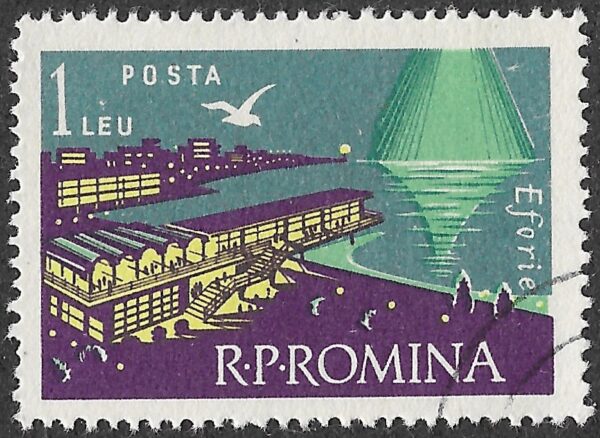 Romania. 1960 Black Sea Resorts. 1L. Cancelled. Mi1904