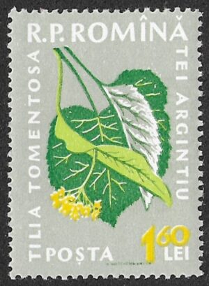 Romania. 1959 Flora. 1.60L. MNH. Mi1821