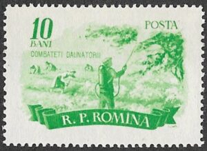 Romania. 1955 Agriculture. 10B. MNH. Cat Mi1539