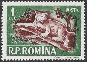 Romania. 1956 Game Animals. 1L. MNH. Cat Mi1571