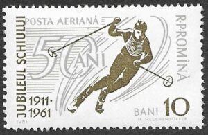 Romania. 1961 Winter Sports. 10B. MNH. Mi1951