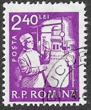 Romania. 1960 Daily Life. 2.40L. Cancelled. Mi1887