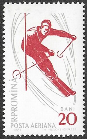 Romania. 1961 Winter Sports. 20B. MNH. Mi1952