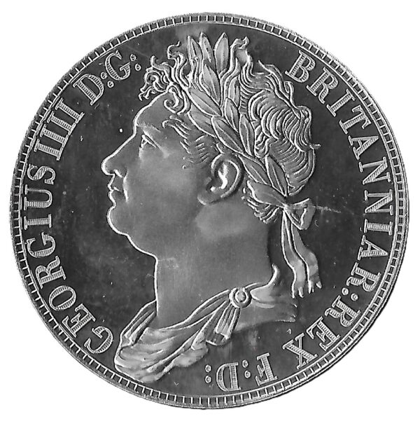 United Kingdow. Wales. 2006. Fantasy coin: 5 Shillings George IV; INA Retro Issues. Copper-Nickel. Unc. 20.93g. N250656. C084. RI.94