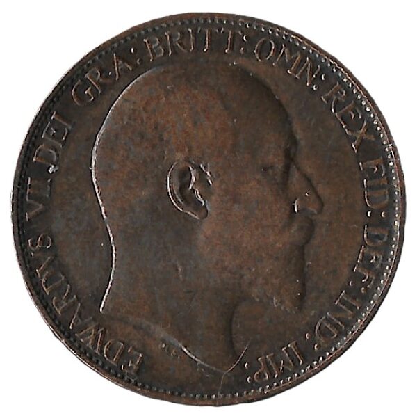 United Kingdom. 1902. ½ Penny - Edward VII. Bronze. XF. 5.63g. KM793. C161. RI.5