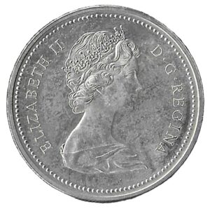 Canada. 1972. 1 Dollar - Elizabeth II 2nd portrait; silver. Silver (.500). Unc. 23.61g. KM64.2a. C168. RI.21