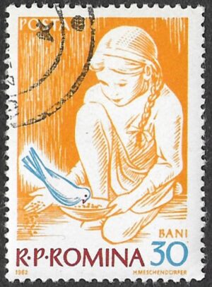 Romania. 1962 Children`s Day. 30B. Cancelled. Mi2100