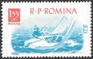 Romania. 1962 Surface Water Sports. 1.55L. MNH. Mi2054