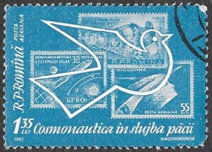 Romania. 1962 Airmail - Space Exploring. 1.35L. Cancelled. Mi2088