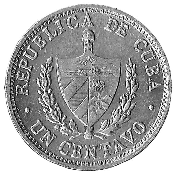 Cuba. 1970. 1 Centavo Patria y Libertad. Aluminium. Unc. 0.78g. KM33.1. C242. RI.6