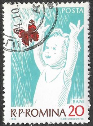 Romania. 1962 Children`s Day. 20B. Cancelled. Mi2099