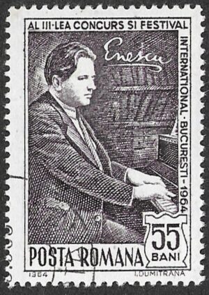 Romania. 1964 International Music Competition "George Enescu". 55B. Cancelled. Mi2327