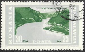 Romania. 1965 Building of Hydro Energy and Navigation System "Djerdap" on Danube - Joint Issue with Yugoslavia. 30B. Cancelled. Mi2403