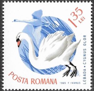 Romania. 1965 Birds. 1.35L. MNH. Mi2438