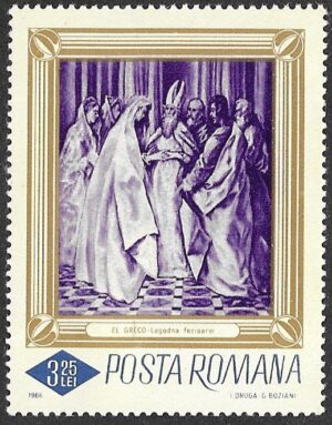 Romania. 1966 Paintings from the National Gallery. 3.25L. MNH. Mi2524