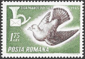 Romania. 1965 Stamp Day. 1.75L. MNH. Mi2459