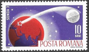 Romania. 1965 Space Travel. 10B. MNH. Mi2466