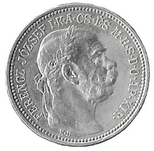 Hungary. 1914. 1 Korona - Francis Joseph I. Silver (.835). 5.00g. AU. KM510. C492. RI.9