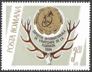 Romania. 1965 Game Animals and Trophies. 3.20L. MNH. Mi2464