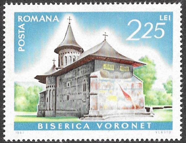 Romania. 1967 International Year of Tourism. 2.25L. MNH. Mi2605
