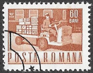 Romania. 1967 Transport & Communication. 60B. Cancelled. Mi 2644