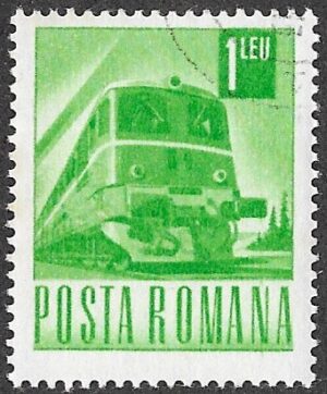 Romania. 1967 Transport & Communication. 1L. Cancelled. Mi 2645