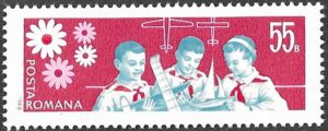 Romania. 1968 Youth Organization "Pioneers". 55B. MNH. Mi 2679