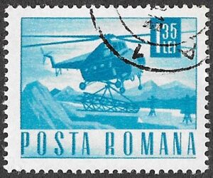 Romania. 1967 Transport & Communication. 1.35L. Cancelled. Mi 2647