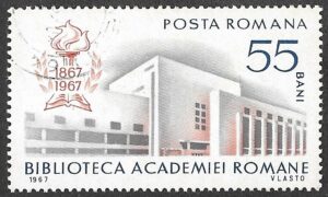 Romania. 1967 The 100th Anniversary of the Romanian Academy Library. 55B. Cancelled. Mi 2619