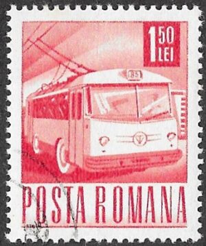 Romania. 1967 Transport & Communication. 1.50L. Cancelled. Mi 2648