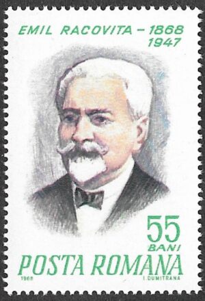 Romania. 1968 The 150th Anniversary of the Birth of Emil Racovit(1818-1891). 55B. MNH. Mi 2685