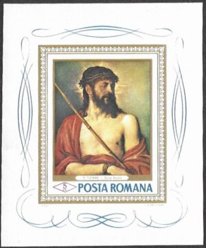 Romania. 1968 Paintings in the National Gallery in Bucharest. 5L. MNH. Mi Block 65