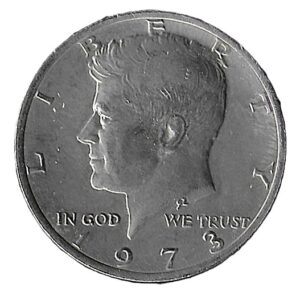 United States. 1973. ½ Dollar "Kennedy Half Dollar". Copper-Nickel. 11.19g. XF. C408. RI.3