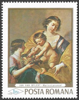 Romania. 1968 Paintings in the National Gallery, Bucharest. 1.75L. MNH. Mi 2710