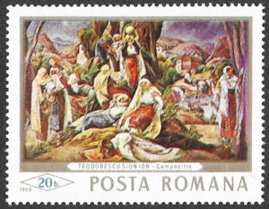 Romania. 1968 Paintings in the National Gallery, Bucharest. 20B. MNH. Mi 2707