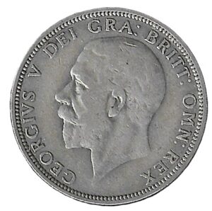 United Kingdom. 1933. 1 Florin - George V 3rd issue. 11.11g. Silver (.500). F. C462. RI.6