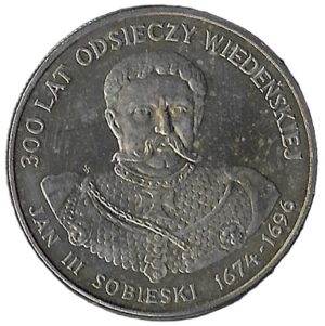 Poland. 1983. 50 Zlotys Jan III Sobieski. 11.67g. Copper-Nickel. XF. C593. RI.10