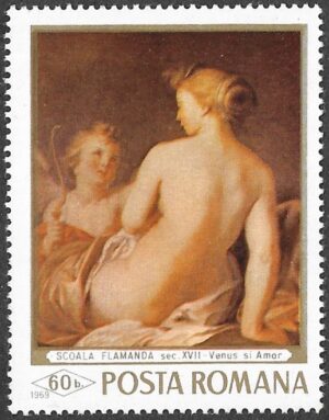 Romania. 1969 Nudes. 60B. MNH. Mi 2758