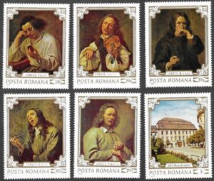 Romania. 1970 Paintings from the Bruckenthal Museum, Sibiu. MNH. Mi 2897-2902