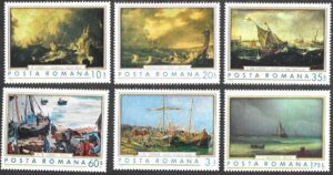 Romania. 1971 Ship Paintings. MNH. Mi 2971-2976