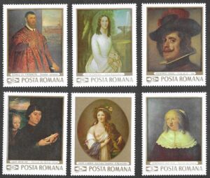 Romania. 1969 Paintings. MNH. Mi 2796-2801
