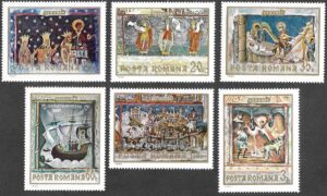Romania. 1969 Moldavian Monasteries. MNH. Mi 2814-2819
