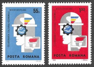 Romania. 1969 INTEREUROPEANA. MNH. Mi 2764-2765