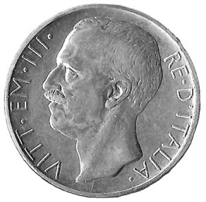 Italy. 1930. 10 Lire - Victor Emmanuel III. 10g. Silver (.835). XF. C623. RI.12